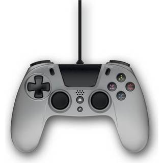 Gioteck VX4 Wired Silver Controller for PS4 - Wired Controller - Sony PlayStation 4