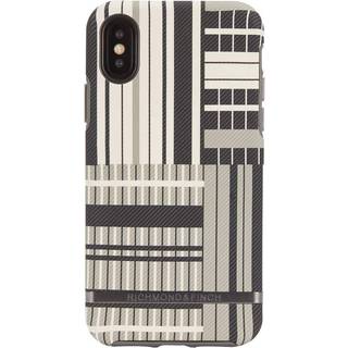Richmond And Finch Platinum Stripes iPhone Xs Max Cover (U)