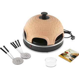 Emerio PO-115984 Pizzarette - pizza oven - terracotta orange