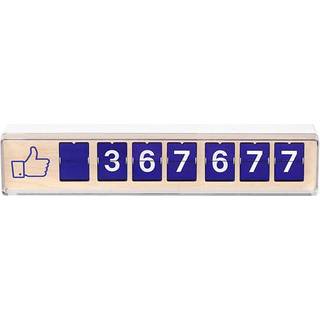 Smiirl Real-Time Facebook Like Counter - 7 cifre