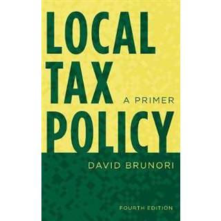 Local Tax Policy
