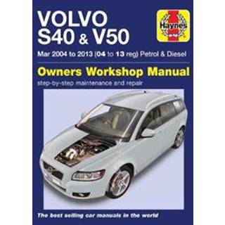 Volvo S40 & V50 Petrol & Diesel (Mar '04-'13) Haynes Repair Manual