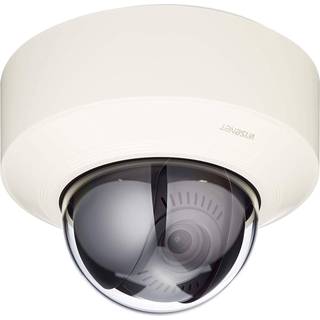 Hanwha Vision Dome Kamera XNV-6081Z 2,8 - 12,0mm Überwachungskamera mit 2 Megapixel Auflösung. professionelle Kamera für außen - weiß