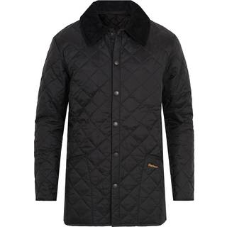 Barbour Herren Steppjacke schwarz unifarben