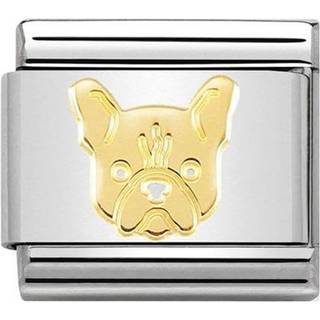 Nomination Gold French Bulldog Charm