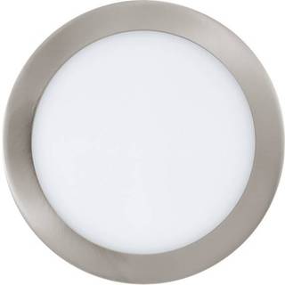 EGLO connect LED indbygningslampe Fueva-C, Ø 22,5 cm, nikkel