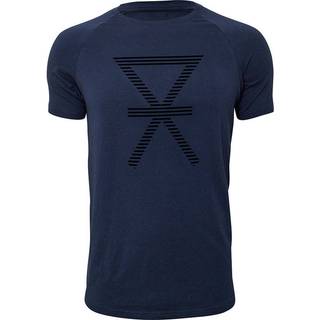 JBS OF DENMARK T-SHIRT W/PRINT BAMBUS,BLÅ
