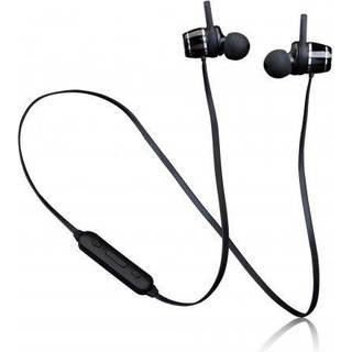Lenco - IPX4 BT magnetic earphones black - EPB-030BK
