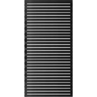 PLUS Osaka hegn, hvid/nåletræ - 90 x 180 cm