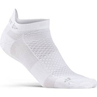Cool Shaftless 2-Pack Sock - White