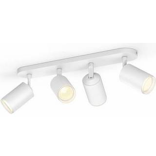 Philips hue fugato 4-spot sort plafond 4x5,7w 230v