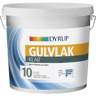 Dyrup gulvlak 0,75 liter - transparent (På lager i varehus)