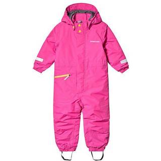 Didriksons Tysse Kids Coverall 80 PLASTIC PINK