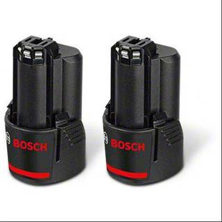 BOSCH 2x GBA 12V, 3.0Ah Batteri Li-ion