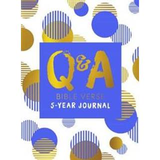 Q & A Bible Verse 5-Year Journal Blue Edition