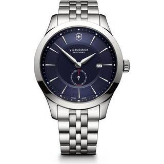 Victorinox Swiss Army Alliance Blue Dial Silver Stainless Steel Bracelet Men's Watch 241763