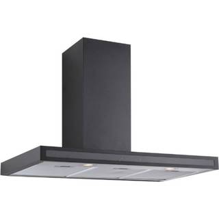 Silverline PE173-80SR Væghængt Emhætte - Farve: Sort