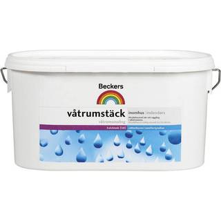 Beckers Vådrumsmaling, Glans 50 - 9,0 L