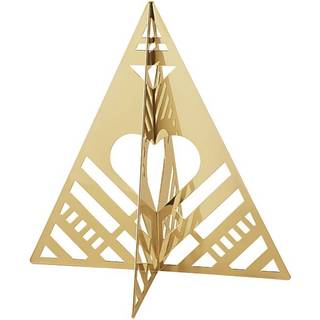 Georg Jensen 2019 Juletræ H: 12 cm - Guld