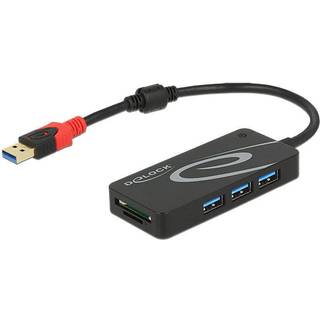 DeLOCK Hub - 3 Ports USB hub - 3 ports - Sort