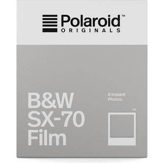 Polaroid B&W SX-70 sort/hvid film 8 stk fotos ➞ På vej til lager - forventet dato: 06.06.2025