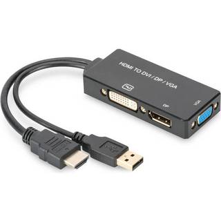 DIGITUS - video converter - black