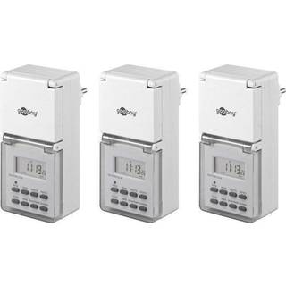 Goobay Digital Timer IP44, 3-pak