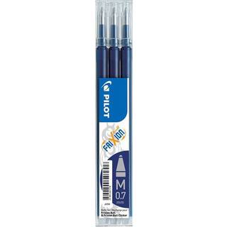 Pilot FriXion Clicker refill 0,7 blåsort, 3 stk