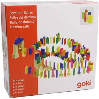 Goki 58963 Domino Sæt i Træ - 5+år - 247 Dele