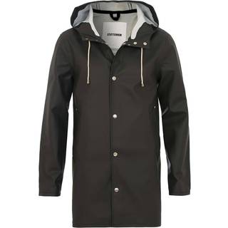 STUTTERHEIM Herren Regenmantel schwarz unifarben