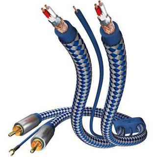 Inakustik Premium Phono kabel til pladespiller (2x RCA - RCA) | 1,5 | PRIS-MATCH