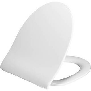 Saniscan Toiletsæde Sign Soft Toiletsæde Sign Slim, Polygiene m/låg Hvid m/BS31 SC+LO
