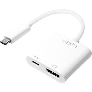 LogiLink USB-C till HDMI + USB-C