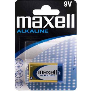 Maxell Long life Alkaline 9V /6LR61 batteri - 1 stk.