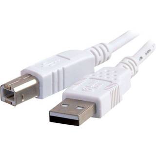 C2G Cbl/3m USB 2.0 A/B wht