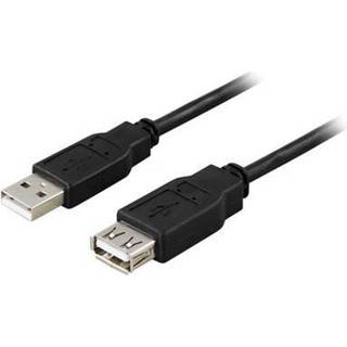 DELTACO USB 2.0 Forlænger A-A 0,5m
