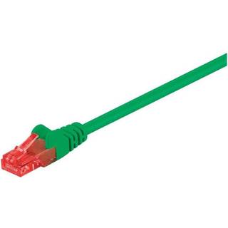 CAT 6 patchkabel, U/UTP, grøn, 25m