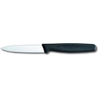 Skærekniv 8 cm, sort plastik - Victorinox