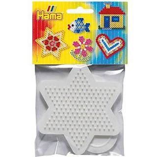 Hama Midi Stiftplader 4452 Pakke med 2 stk stiftplader. Indeholder pladerne 236 og 270, der er henholdsvis et lille hjerte og en lille stjerne.