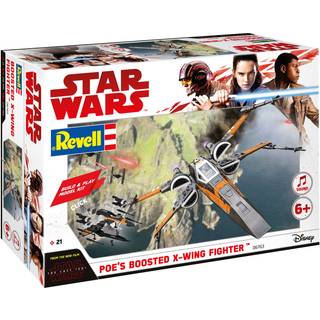 Revell, Star Wars, Build Play, Poe's Boosted X-Wing Fighter, 1:78 [Levering: 1-2 dage]