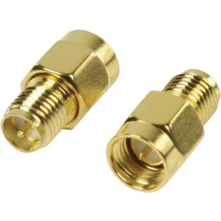 SMA adapter (RP SMA han SMA han) | PRIS-MATCH