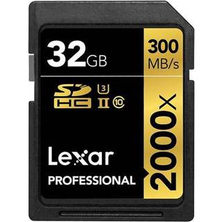 Lexar 32GB Pro 2000X SDHC UHS-II U3 V90