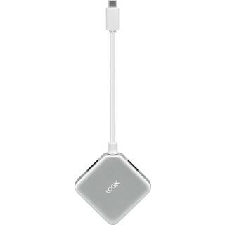 Logik USB-C til USB 3.0 4-ports hub - På lager i butik