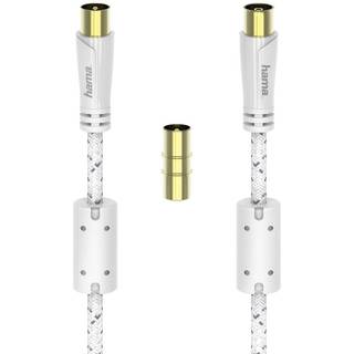 Hama antennekabel 120 dB (hvid/15m) - På lager i butik