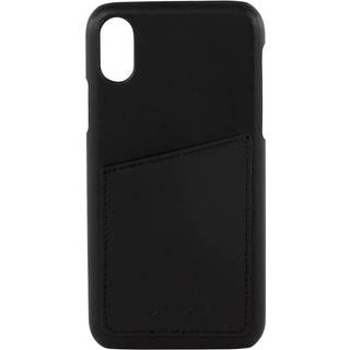 Champion - iPhone X/XS Premium læder cover - Sort
