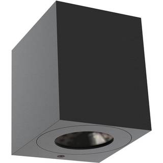 Nordlux Canto Kubi 2 Vægbelysning Stål Grå Up & Down - 10.6W 500lm - 830 Varm Hvid | IP44