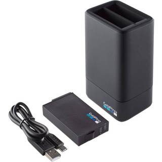 GoPro Dual Battery Charger + Battery - battery charger - with battery - Li-Ion