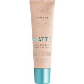 Lumene Matte Oil-Control Matterende foundation SPF 20 Skygge 2 Soft Honey / Medium 30 ml - 30 ml