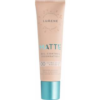 Lumene Matte Oil-Control Matterende foundation SPF 20 Skygge 00 Ultra Light 30 ml - 30 ml