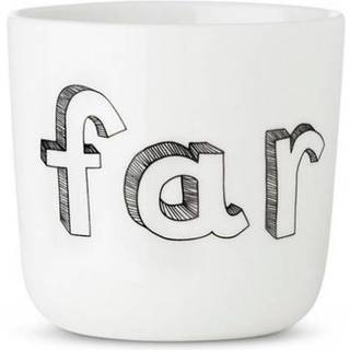 Far Kop, Hvid/Sort, 30 cl